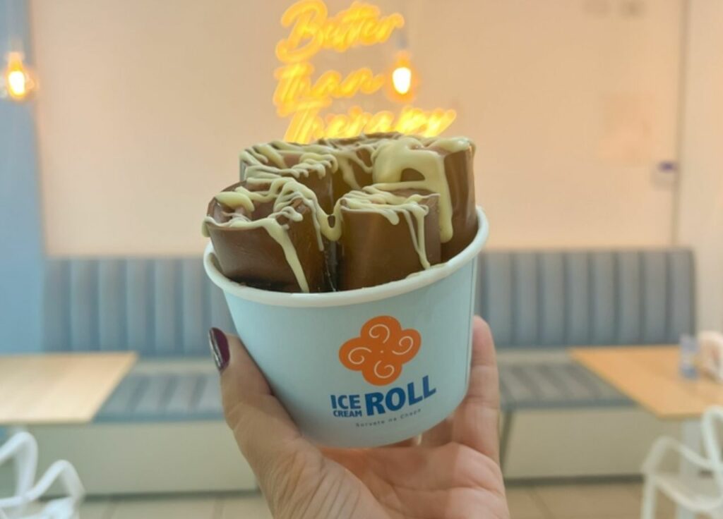 Ice Cream Roll traz nova receita especial de Páscoa (Divulgação)