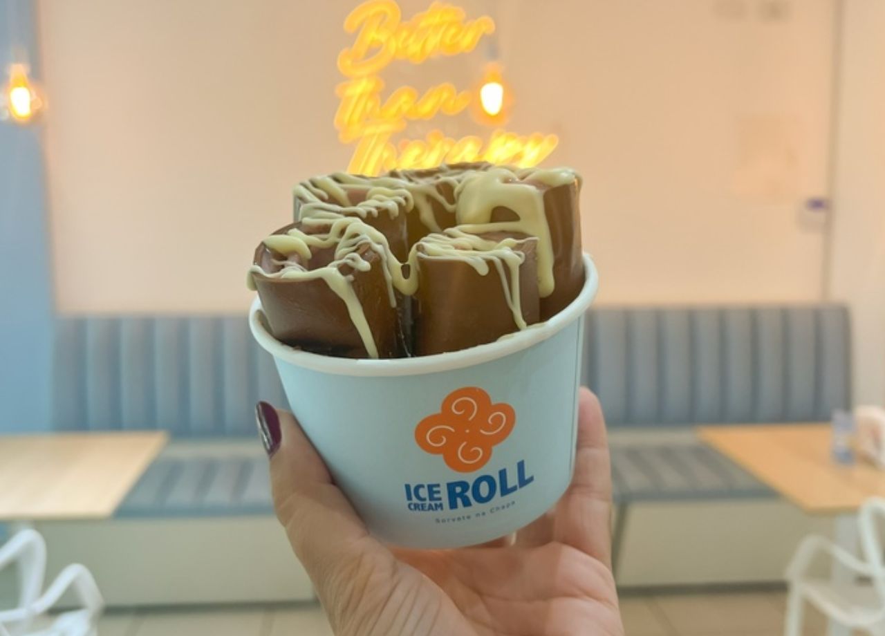 Ice Cream Roll traz nova receita especial de Páscoa (Divulgação)