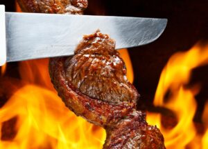 Churrasco à moda brasileira